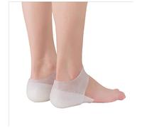 Semelle Rehaussante Homme Invisible Hauteur Augmentez les chaussettes en silicone Gel Talonniers à talons orthopédiques SUPPORT Coussin Heel Semes Semelles Semelle Semelle Sous-pied Massage Unisexe Pa