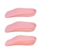 Semelle Rehaussante Homme Semelles intérieures invisibles rehaussantes de 3,5 cm for chaussures sport, for hommes et femmes(Pink,2.5cm)