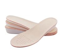Semelle Rehaussante Homme Semelles intérieures rehaussantes de 1,5/2,5/3,5 cm for chaussures for femmes et hommes, coussinets de soin des pieds(Height 3.5cm,S EU 35 to 40)