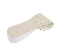 Semelle Rehaussante Homme Semelles intérieures unisexes invisibles rehaussantes, semelles doubles en cuir(3.0 cm,Size 43-44)