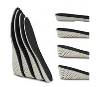 Semelle Rehaussante Homme Semelles invisibles for rehausser la hauteur des pieds, 2/3/4/5 cm, réglables en hauteur, for chaussures, inserts de talon(Height 4 cm)