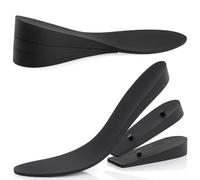 Semelle Rehaussante pour Homme (3 Couches, Élévation de 2,5 cm à 7,5 cm) (40-42)