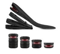 Semelle Rehaussante, Semelles de Talon d'Augmentation, Semelle Intérieure Amortissante, 3-7.5cm Hauteur Augmentation Semelles Hauteur Intérieure Surélevée Inserts de Soulève-Chaussures Unisexe (2#)