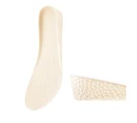 Semelle Rehaussante Semelles intérieures Absorbant Les Chocs for Augmenter la Hauteur des Pieds, Coussinets for Chaussures de Croissance, 1 Paire(3.5CM-Beige,EU38)