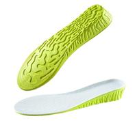 Semelle rehaussante Semelles intérieures invisibles rehaussantes de 1,5 à 3, cm, orange, en mousse mémoire forme, respirantes et confortables(Green 2.5cm,EU39-40(250mm))