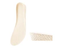 Semelle Rehaussante Semelles intérieures Respirantes for rehausser Le Talon, Coussinets Unisexes for Augmenter la Hauteur(2.5CM-Beige,EU35)
