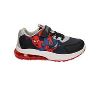 Semelle Sportive en PVC avec lumières pour Enfant Spiderman pour l'école, Le Parc et Les Loisirs, Noir, 28 EU