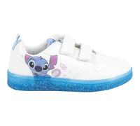 Semelle Sportive en PVC Scolaire Stitch pour Enfants sous Licence Officielle, Design Ergonomique, Confortable et résistante. pour Usage Quotidien, école et activités de Plein air, Point (Stitch), 28
