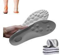 Semelle X, Unisexe, Semelles Orthopédiques 4d Extra Souples Pour Enfants Et Adolescents (Gris,41-42)