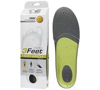 Semelles 3Feet Slim High, Pieds à voûtes plantaires hautes, Adaptées aux faibles volumes chaussants, Soutien du Pied et Confort longue durée (37-38)