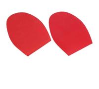 Semelles Antidérapantes Résistantes à L'usure, Remplacement de Semelle Antidérapante pour la Réparation de Chaussures, Protection Antidérapante Durable, 1 Paire (rouge)