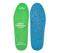 Semelles BAMA Magic Soft Comfort - Semelles intérieures rembourrées en mousse écologique avec micro-chambres à air intérieures confortables, respirantes et recyclables Vert/Bleu - 35/36 EUR