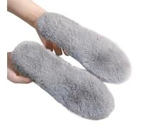Semelles chaudes : 36 à 40 cm, doublures thermiques épaisses de rechange, inserts en cuir synthétique | Climat froid Camping en plein air Randonnée sur glace Ski Luge Voyage Diar