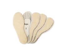 Semelles chaudes enfant - Kaps - Wool Kids Set x4 - laine hiver - taille 24-35 EU 35
