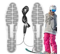 Semelles chauffantes - Chauffe-pieds électriques | Semelles électriques, élément chauffant de semelle intérieure USB, fil chauffant en graphène 5 V, chauffe-pieds flexible, insert intérieur, chaleur d