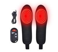 Semelles chauffantes d'hiver - Semelles chauffantes rechargeables | Semelles chauffantes intelligentes télécommandées rechargeables via USB, chauffe-pieds respirants et coupables, semelles thermiques