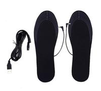 Semelles chauffantes électriques, Semelle intérieure chauffante électrique USB, Tapis de chaussette chauffant pour pieds doux, semelles chauffantes pour sports de plein air d'hiver découpables pour l'