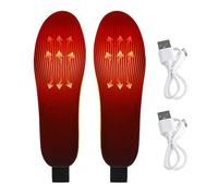 Semelles chauffantes - Inserts de bottes rechargeables, coussinets de chaussures chauds, chaleur longue durée 3000 mAh, chauffe-pieds confortable, équipement d'hiver pour le ski de randonnée en intéri