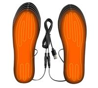 Semelles chauffantes pour Hommes, Semelles chauffantes Rechargeables par USB, lavables, Coupe Libre, Chauffe-Pieds Thermiques d'hiver pour Hommes et Femmes, intérieur et extérieur, Taille 35-41