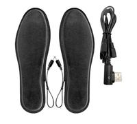 Semelles chauffantes rechargeables, semelles chauffantes électriques - Semelles chauffantes chauffe-pieds avec 3 réglages de chaleur, inserts pour chaussures lavables et respirants pour la chasse, le
