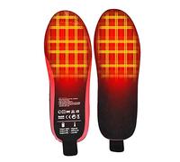 Semelles chauffantes rechargeables | Semelles chauffantes | Semelles chauffantes avec télécommande 2100 mAh rechargeables - Semelles lavables et chaudes coupables pour le ski, les hommes, les femmes,