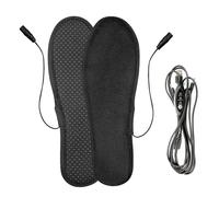 Semelles chauffantes,Semelles chauffantes pour Bottes, électriques extérieures USB - Thermiques électriques antidérapantes, Semelles Rechargeables pour Hommes