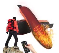 Semelles chauffantes - Semelles chauffantes rechargeables, contrôle APP Semelle intérieure de bottes chauffantes 3 temp. réglable | Coussin chauffant 3000 mAh, semelle intérieure découpable