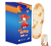 Semelles Chauffantes | Thermique Respirante Autonomie 8 Heures 10 Paires | Chauffe-Orteils Semelles Chauffantes Coussinets Thermiques - Pour Femmes Hommes Randonnée Pêche Voyage Camping Travail Intéri