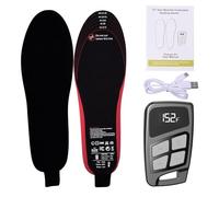Semelles chauffantes USB - Chauffe-pieds électrique, inserts de chaussures chauffants | Chauffe-pieds rechargeable, semelles thermiques à chauffage rapide avec télécommande, batterie rechargeable de