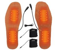 Semelles chauffantes USB - Coussinets chauffants électriques pour pieds doux, tapis de semelle chauffante découpable | Sports de plein air d'hiver, équipement pour temps froid, taille 36-44, chaleur d