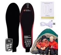 Semelles chauffées USB - Taft de réchauffement des pieds, inserts de chaussures rechargeables | Semelles de température réglables avec des éléments de chauffage flexibles et une doublure douce idéale