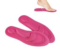 Semelles Chaussures pour Épine Calcanéenne, Semelles orthopédiques,Semelles intérieures pour Chaussures, Inserts de Pieds à mémoire de Forme avec Mousse de Soutien de la voûte Plantaire [Or2]