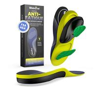 Semelles correctrices de fasciite plantaire - Welnove bottes de travail confortables pour rester debout toute la journée semelles - soulage la fatigue hommes femmes flat foot pain semelles (L)