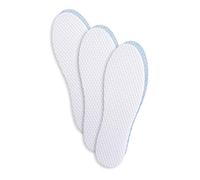 Semelles de chaussure désodorisantes ultra fraîches Inserts avec micro-capsules, semelles de chaussure absorbant les odeurs, testé dermatologiquement, sans allergène, paquet de 3 paires, fabriqué en Europe, Kaps Fresh Step (35-37 EUR)