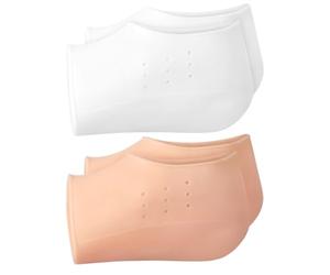 Semelles de chaussures à hauteur augmentée - Coussin de talon en silicone - Inserts élastiques de levage - Coussinets d'élévation confortables - Semelles douces pour jeunes filles, garçons