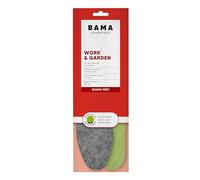 Semelles de chaussures de travail et de jardin Bama - Semelles intérieures chaudes pour bottes et chaussures de travail en caoutchouc d'hiver pour adultes 1 paire - 40/41 EUR