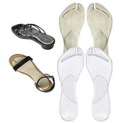 Semelles De Fasciite Plantaire Inserts De Soutien De La Voûte Plantaire Pour Femmes Pour Sandales Et Tongs 2 Paires De Semelles Intérieures Auto-adhésives En Gel Pour Soutien De La Voûte Plantaire