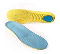 Semelles de marche confortables en mousse à mémoire forme for le sport et les chaussures médicales fonctionnelles. Protège vos pieds sur surfaces dures(L)