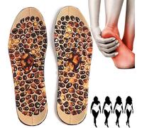 Semelles de massage magnétiques pavées pour hommes et femmes, semelles d'acupression pour thérapie de réflexologie des pieds, semelles de massage pour pieds plats, fasciite plantaire,S(35-40),2 PAIRS