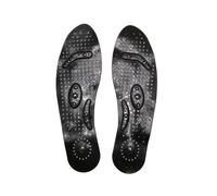 Semelles de massage magnétiques pour chaussures, acupression des pieds, semelle magnétique améliorée pour thérapie des pieds, coussin détoxifiant pour le corps, pour homme et femme (noir, M)