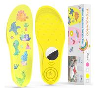 Semelles de protection Airtag RFUNGUANGO pour enfants et personnes âgées : elles vous aident à retrouver votre famille et vos chaussures, motif dessin animé - Taille (215-230 mm)