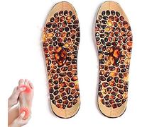 semelles de réflexologie d'acupression for femmes/hommes, masseur pieds, chaussures anti-transpiration(35 40)
