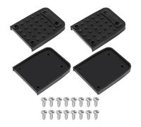 Semelles de Remplacement pour Échasses de Plâtre | 4 Pièces Revêtements Antidérapantes | avec 16 Vis Semelle Antidérapante,pour Tripodes Construction Bâtiment Acrobatie Spectacle