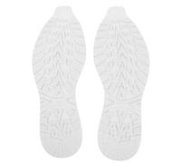 Semelles de Réparation de Chaussures Antidérapantes, 1 Paire, Blanches | Caoutchouc Tendon, Grand Format Découpable 41-44, pour Talons Hauts et Pantoufles, Usage Quotidien