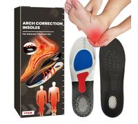 Semelles De Soutien De La Voûte Plantaire,Correction Confort Toute la Journée - Semelles de Soutien de la Voûte Plantaire,Pour Course Marche Équitation Camping Travail Bottes Sneakers Talons