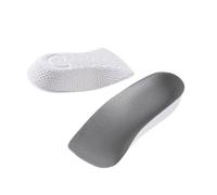 Semelles de soutien de la voûte plantaire pour augmenter la hauteur - Demi-coussinets en mousse à mémoire de forme respirante - 7 points de levage - Soutien des pieds plats - 3,5 cm EU (35-40)