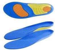 Semelles de sport avec amorti gel - Pointures 39 - 46 bleu G
