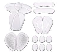 Semelles de talon compatibles avec les chaussures trop grandes, semelles de talon haut, semelles de talon haut, semelles de préhension de talon