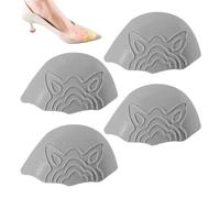 Semelles d'orteils - 2 paires de coussinets anti-friction en polyuréthane doux et épais | Semelles intérieures réglables demi-taille, solution confortable pour l'ajustement des chaussures, des talons