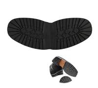 Semelles en Caoutchouc Antidérapantes, Réparation Résistante à l’Usure pour Femmes et Hommes, Modèle Profilé pour Avant-Pied ou Talon, Accessoires de Chaussures (XL Semelles Intérieures Avant)